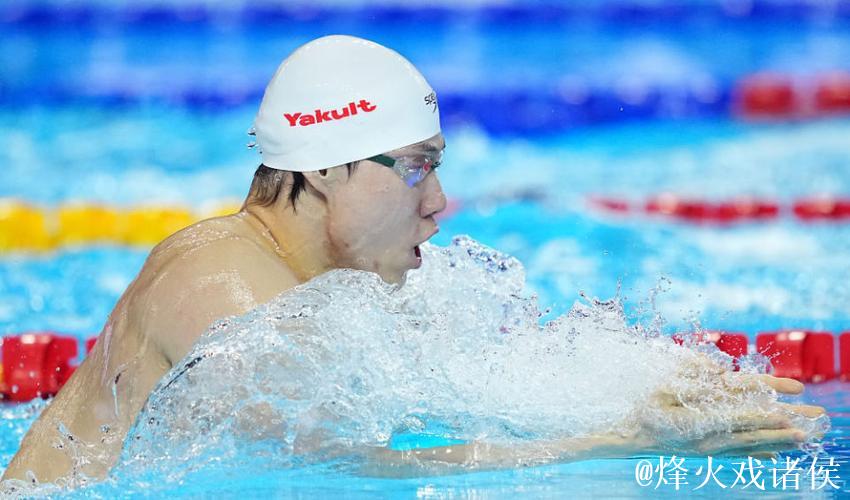 覃海洋世锦赛再夺金牌，勇夺男子200米蛙泳冠军！